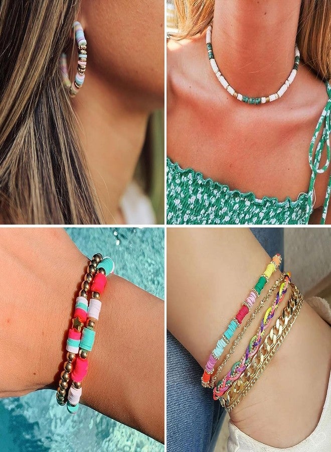 Beadsz مجموعة صنع الأساور من Beadsz، خرز بلاستيكي للأطفال، أدوات حرفية لصنع المجوهرات، قلائد، ربطات شعر، وخواتم، هدية مثالية لأعياد ميلاد الفتيات الصغيرات من عمر 4 إلى 7 سنوات، متعددة الألوان - Image 4